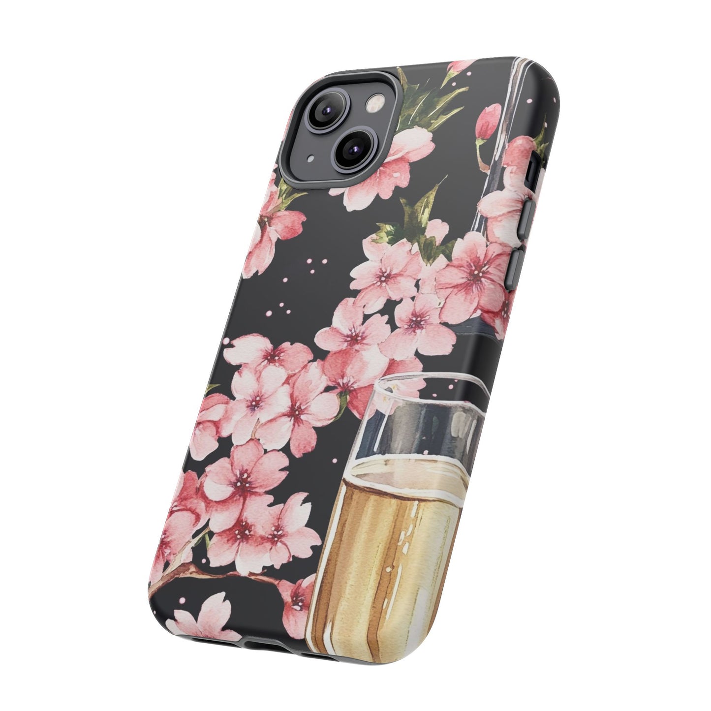 Chic Phone Case with Floral Design, Elegant Phone Cover for Women, Gift for Birthdays, Mother's Day, or Celebrations