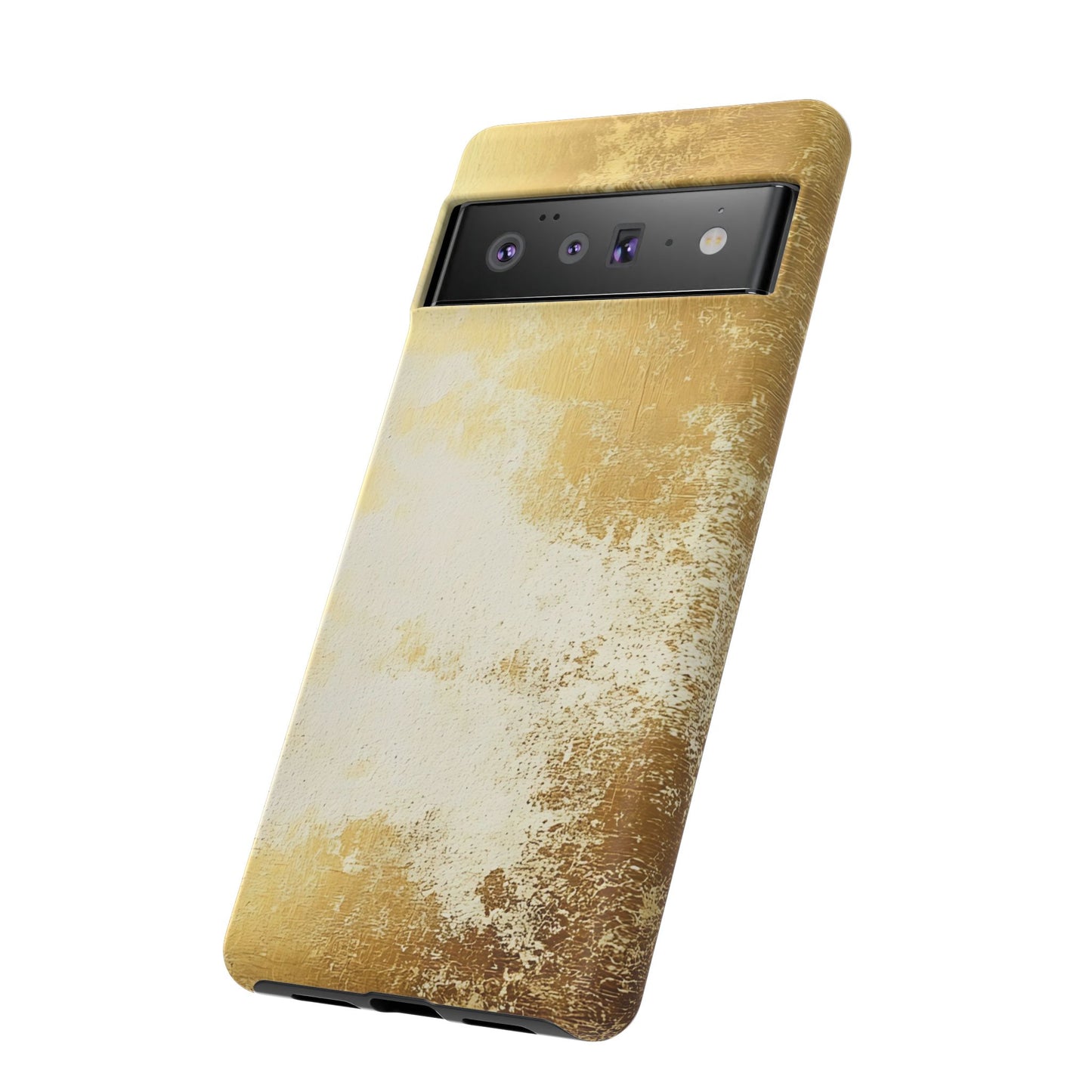 Stylish Phone Case - Gold Texture, Tough Cases, Protective Cover, Gift for Him, Glamorous Phone Accessory