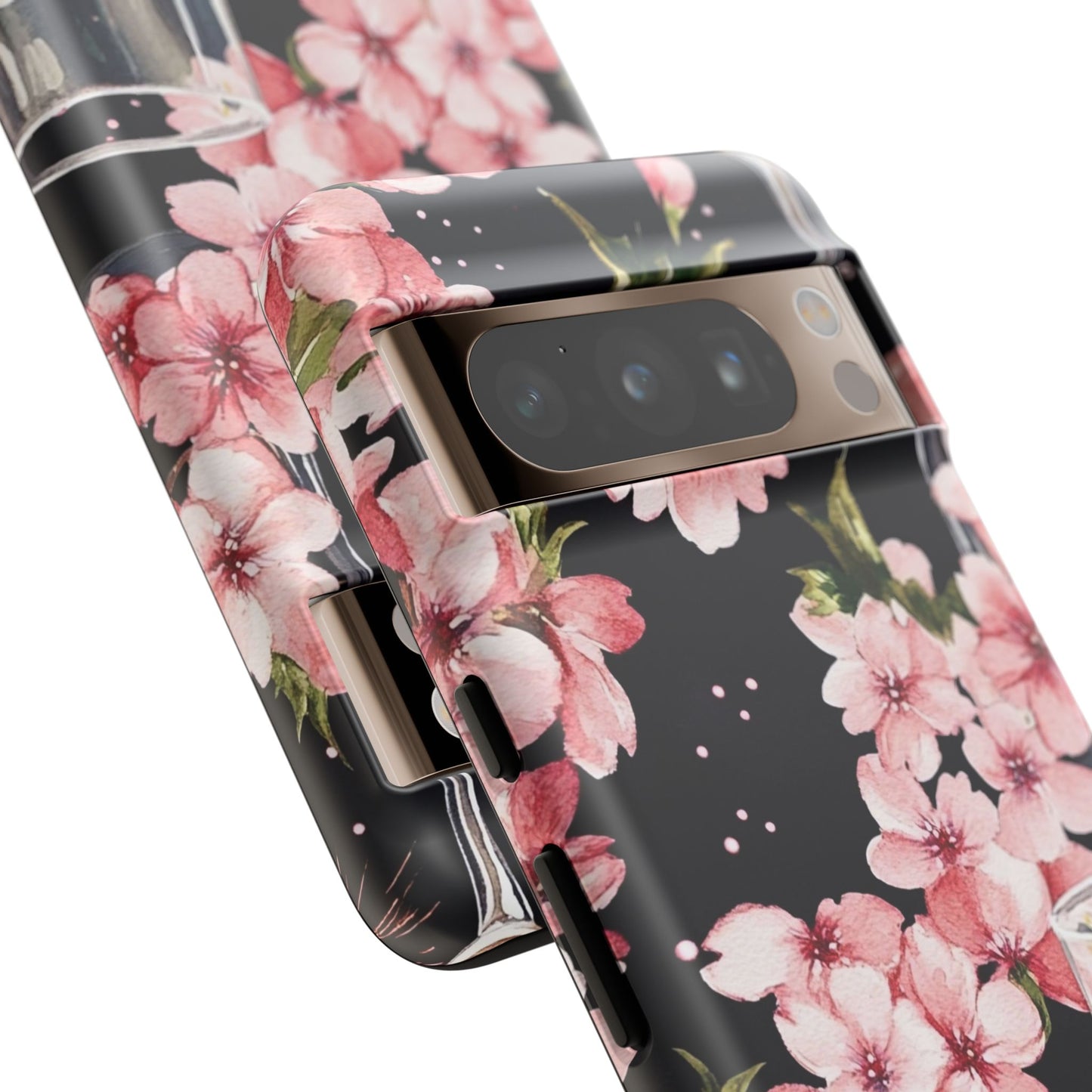 Chic Phone Case with Floral Design, Elegant Phone Cover for Women, Gift for Birthdays, Mother's Day, or Celebrations