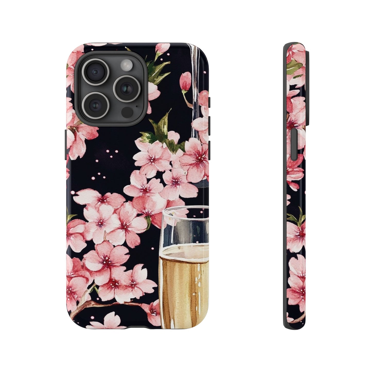 Chic Phone Case with Floral Design, Elegant Phone Cover for Women, Gift for Birthdays, Mother's Day, or Celebrations