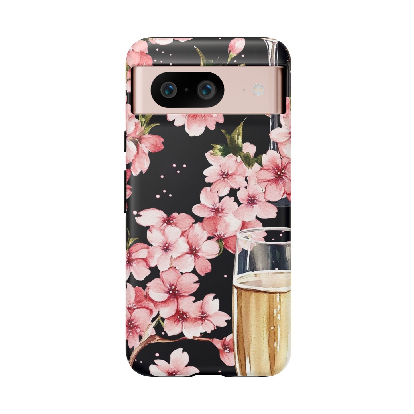 Chic Phone Case with Floral Design, Elegant Phone Cover for Women, Gift for Birthdays, Mother's Day, or Celebrations