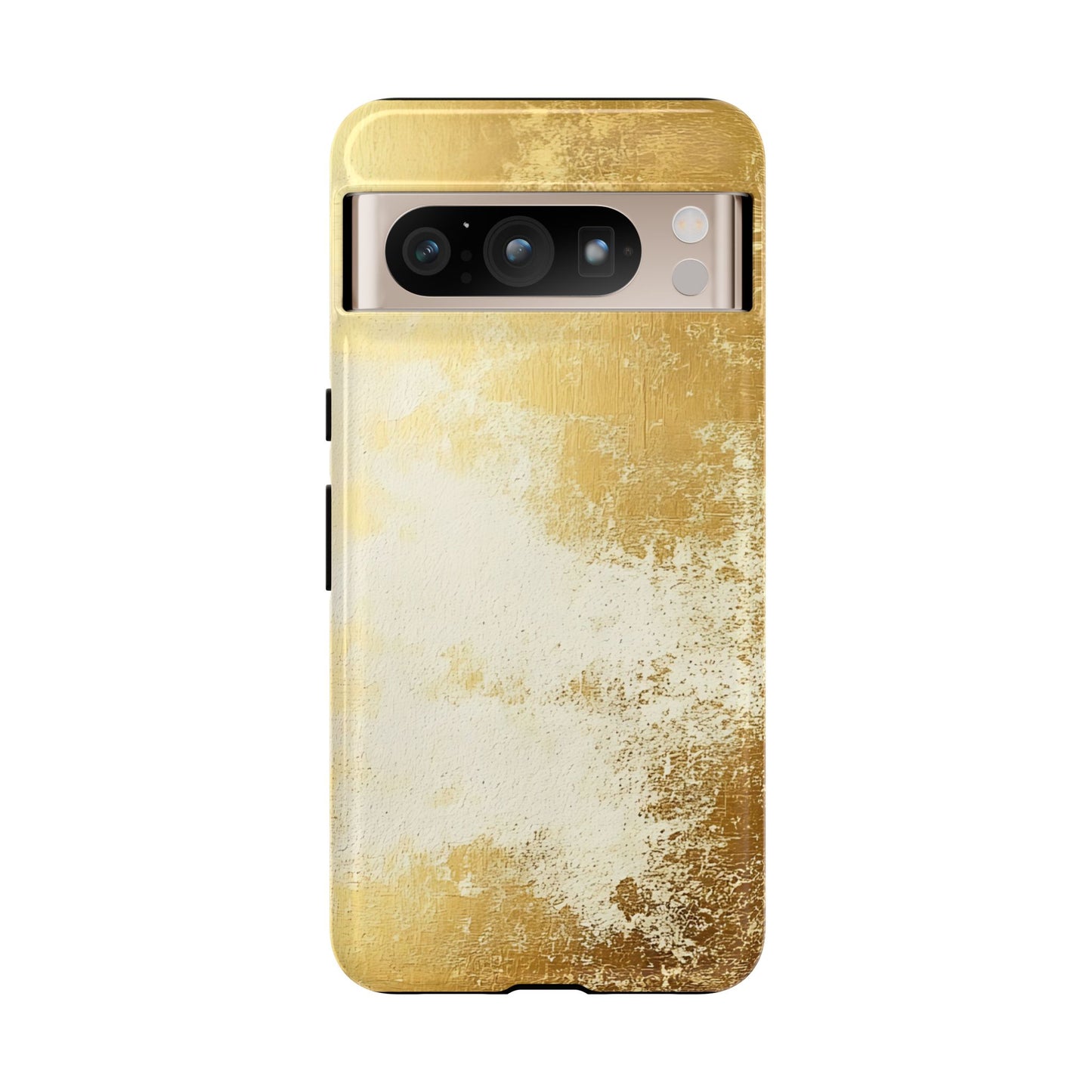 Stylish Phone Case - Gold Texture, Tough Cases, Protective Cover, Gift for Him, Glamorous Phone Accessory