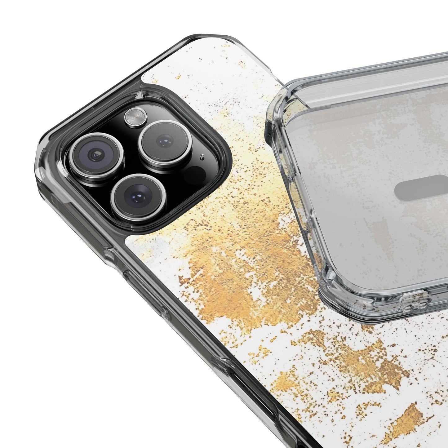 Stylish Magnetic Phone Case, Clear Impact Phone Cover, Unique Protective Case, Customizable Phone Accessory, Trendy Gift Idea