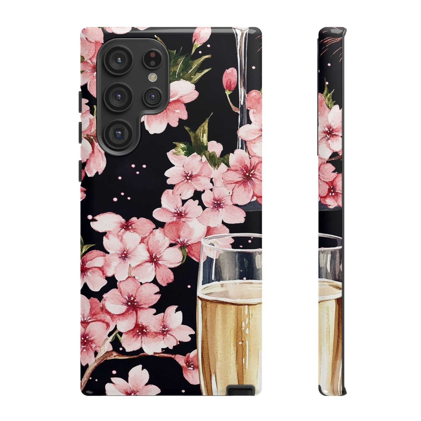 Chic Phone Case with Floral Design, Elegant Phone Cover for Women, Gift for Birthdays, Mother's Day, or Celebrations
