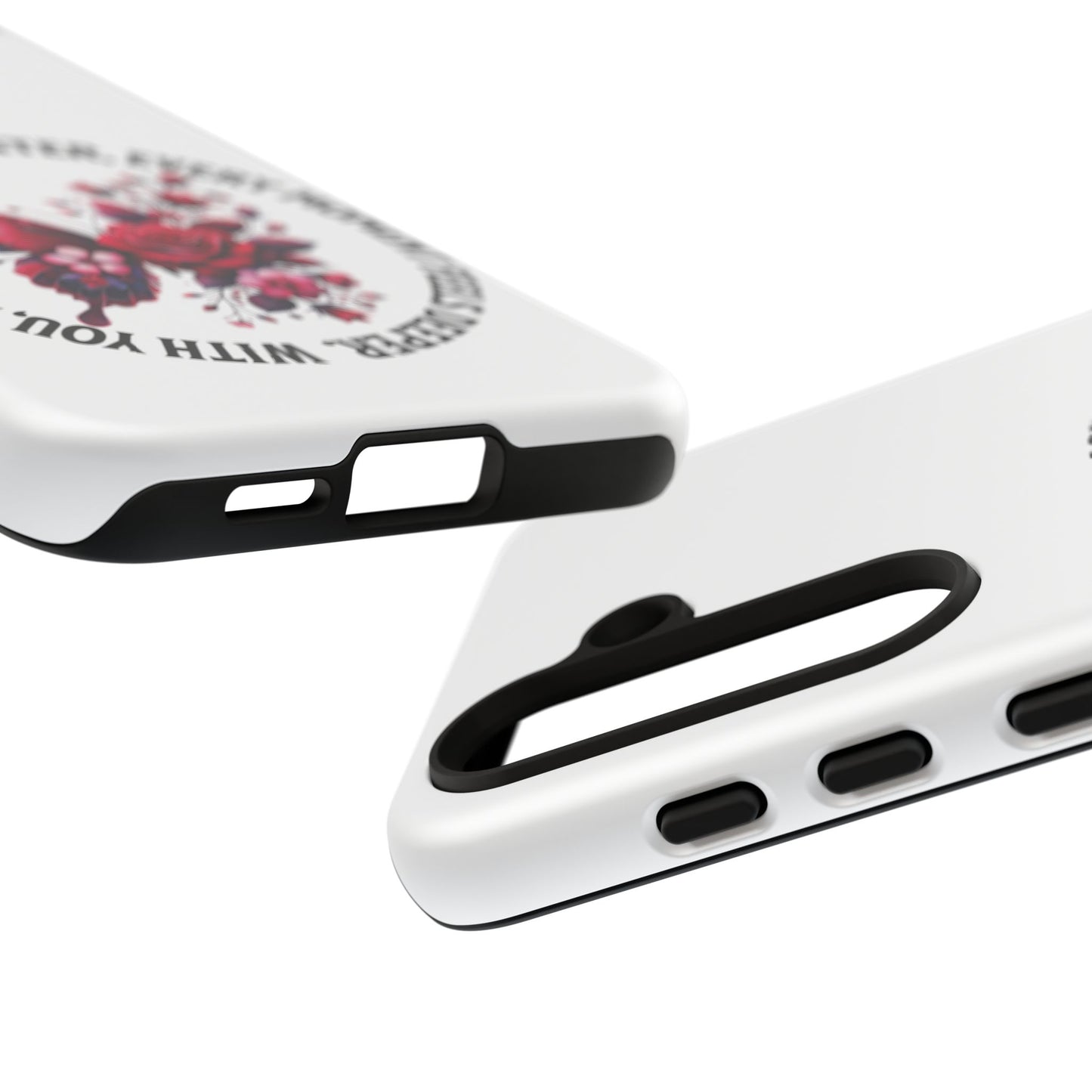 Artistic Phone Case with Butterfly and Quote, Gift for Nature Lovers, Stylish Accessory for All Occasions, Trendy Phone Cover, Floral [...]