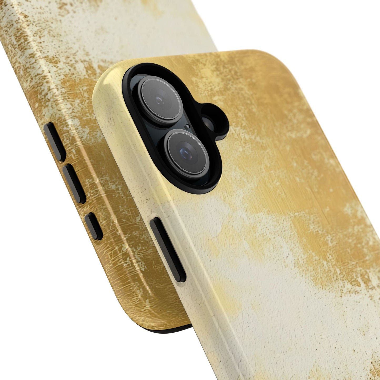 Stylish Phone Case - Gold Texture, Tough Cases, Protective Cover, Gift for Him, Glamorous Phone Accessory