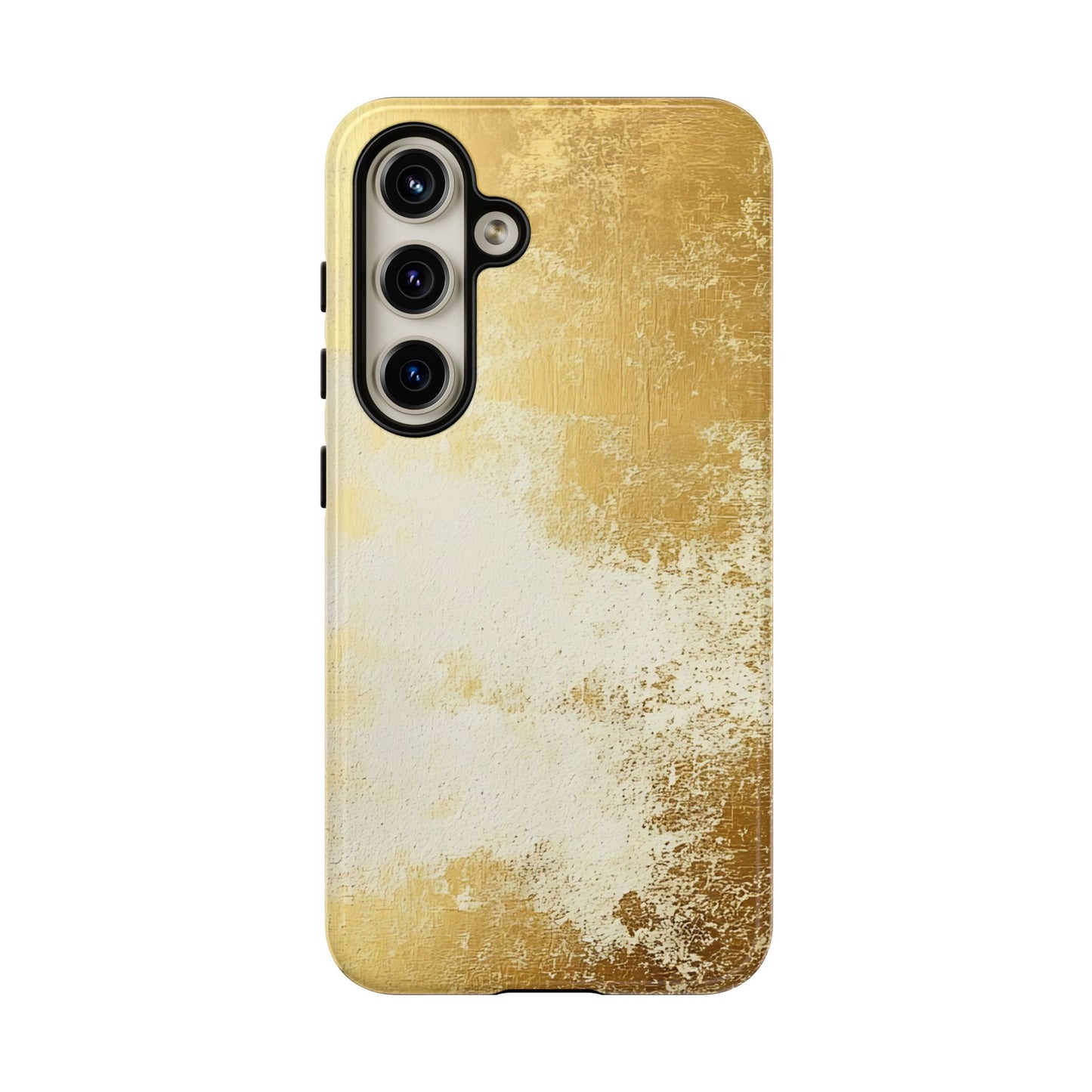 Stylish Phone Case - Gold Texture, Tough Cases, Protective Cover, Gift for Him, Glamorous Phone Accessory