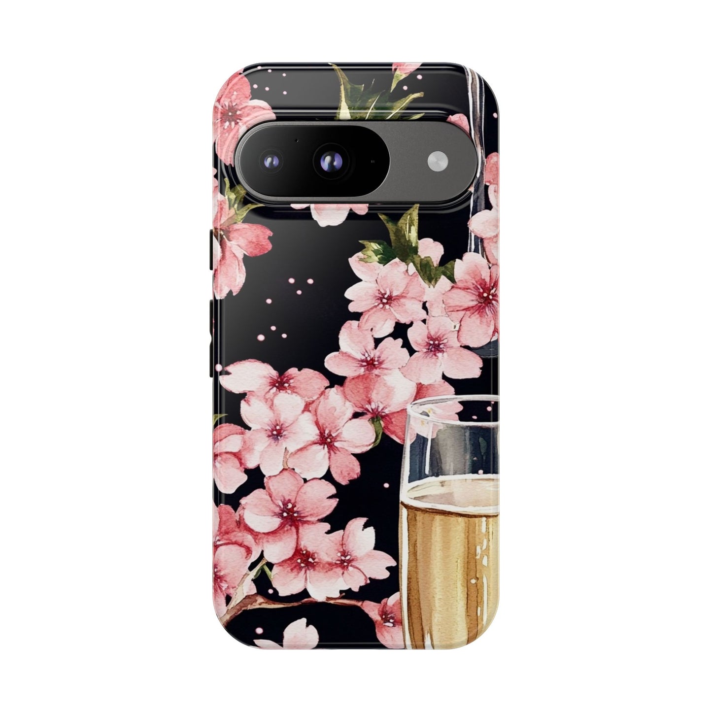 Chic Phone Case with Floral Design, Elegant Phone Cover for Women, Gift for Birthdays, Mother's Day, or Celebrations