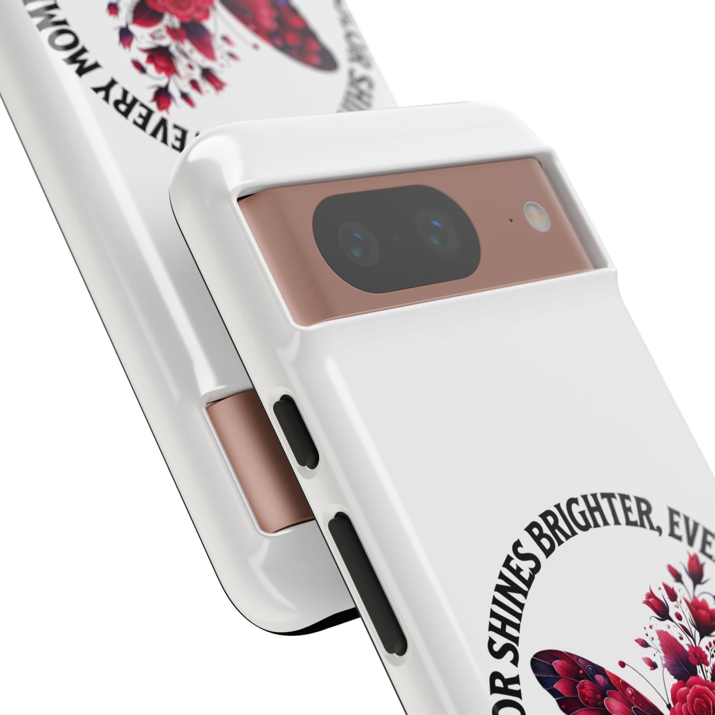 Artistic Phone Case with Butterfly and Quote, Gift for Nature Lovers, Stylish Accessory for All Occasions, Trendy Phone Cover, Floral [...]