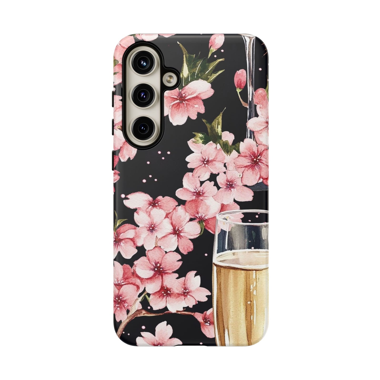 Chic Phone Case with Floral Design, Elegant Phone Cover for Women, Gift for Birthdays, Mother's Day, or Celebrations