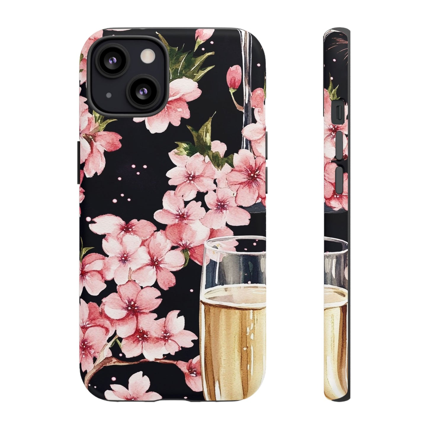 Chic Phone Case with Floral Design, Elegant Phone Cover for Women, Gift for Birthdays, Mother's Day, or Celebrations