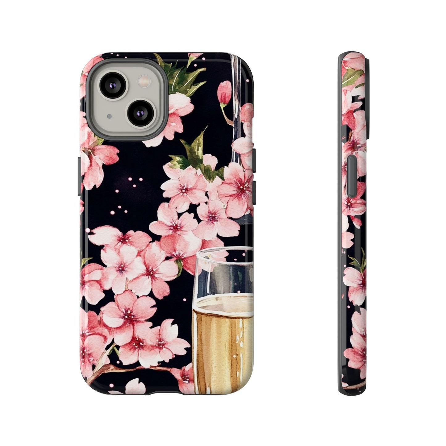 Chic Phone Case with Floral Design, Elegant Phone Cover for Women, Gift for Birthdays, Mother's Day, or Celebrations