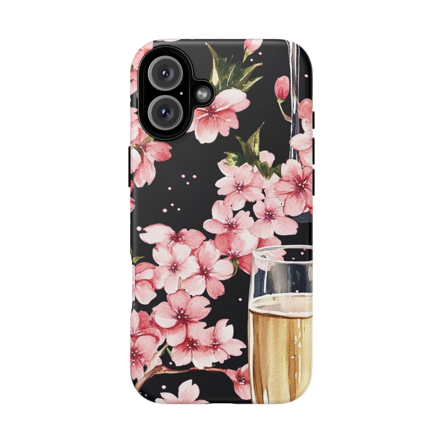 Chic Phone Case with Floral Design, Elegant Phone Cover for Women, Gift for Birthdays, Mother's Day, or Celebrations