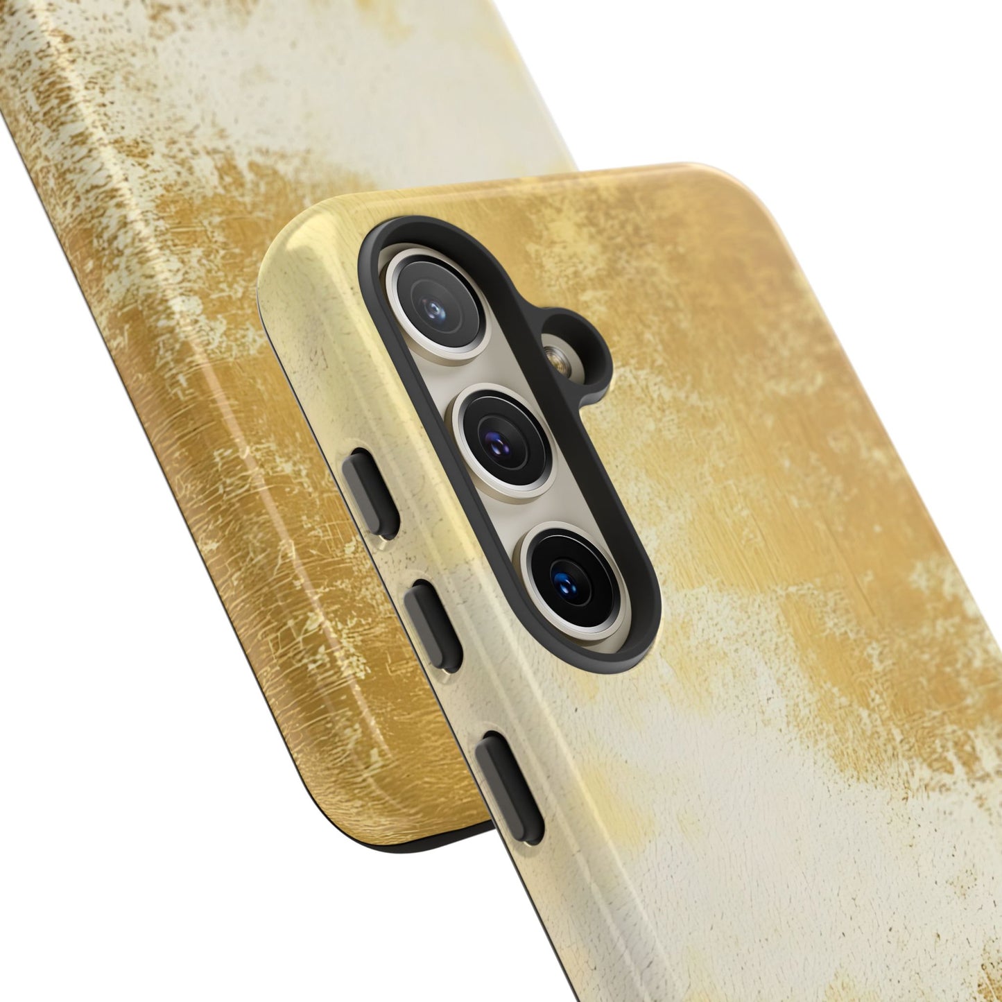 Stylish Phone Case - Gold Texture, Tough Cases, Protective Cover, Gift for Him, Glamorous Phone Accessory
