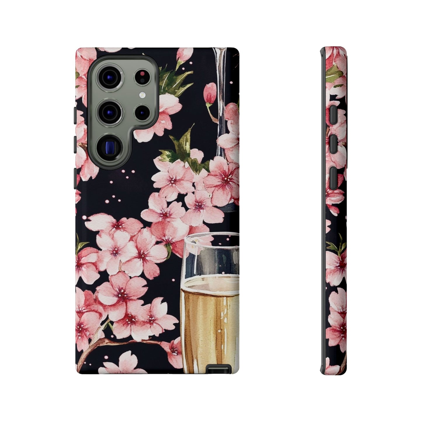 Chic Phone Case with Floral Design, Elegant Phone Cover for Women, Gift for Birthdays, Mother's Day, or Celebrations