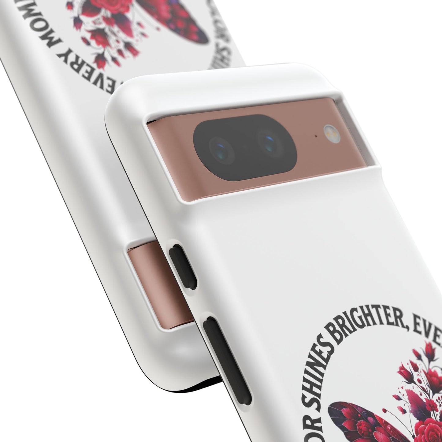Artistic Phone Case with Butterfly and Quote, Gift for Nature Lovers, Stylish Accessory for All Occasions, Trendy Phone Cover, Floral [...]