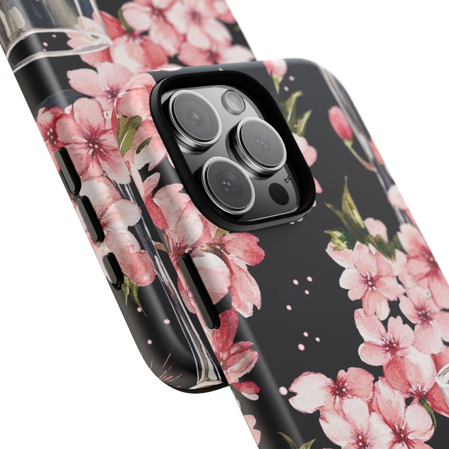 Chic Phone Case with Floral Design, Elegant Phone Cover for Women, Gift for Birthdays, Mother's Day, or Celebrations