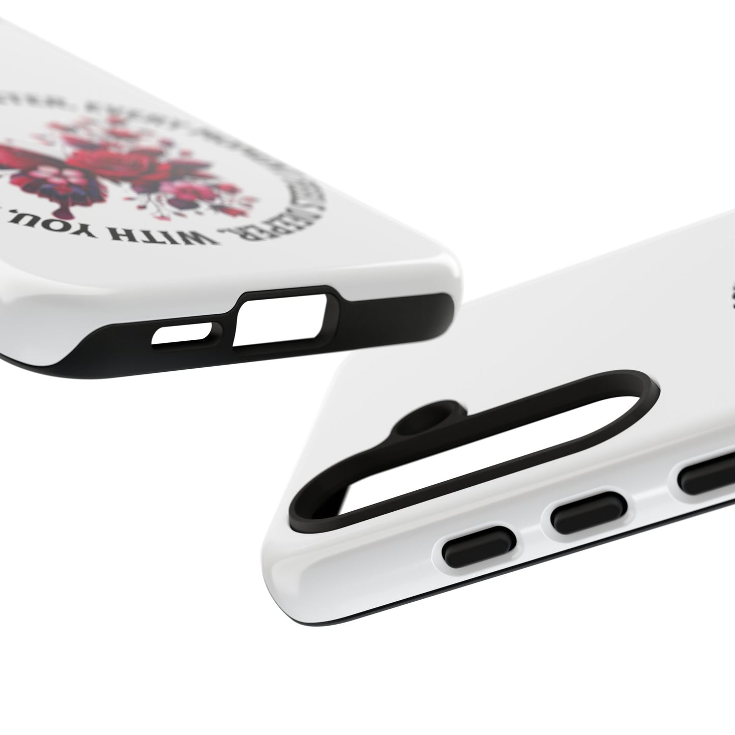 Artistic Phone Case with Butterfly and Quote, Gift for Nature Lovers, Stylish Accessory for All Occasions, Trendy Phone Cover, Floral [...]