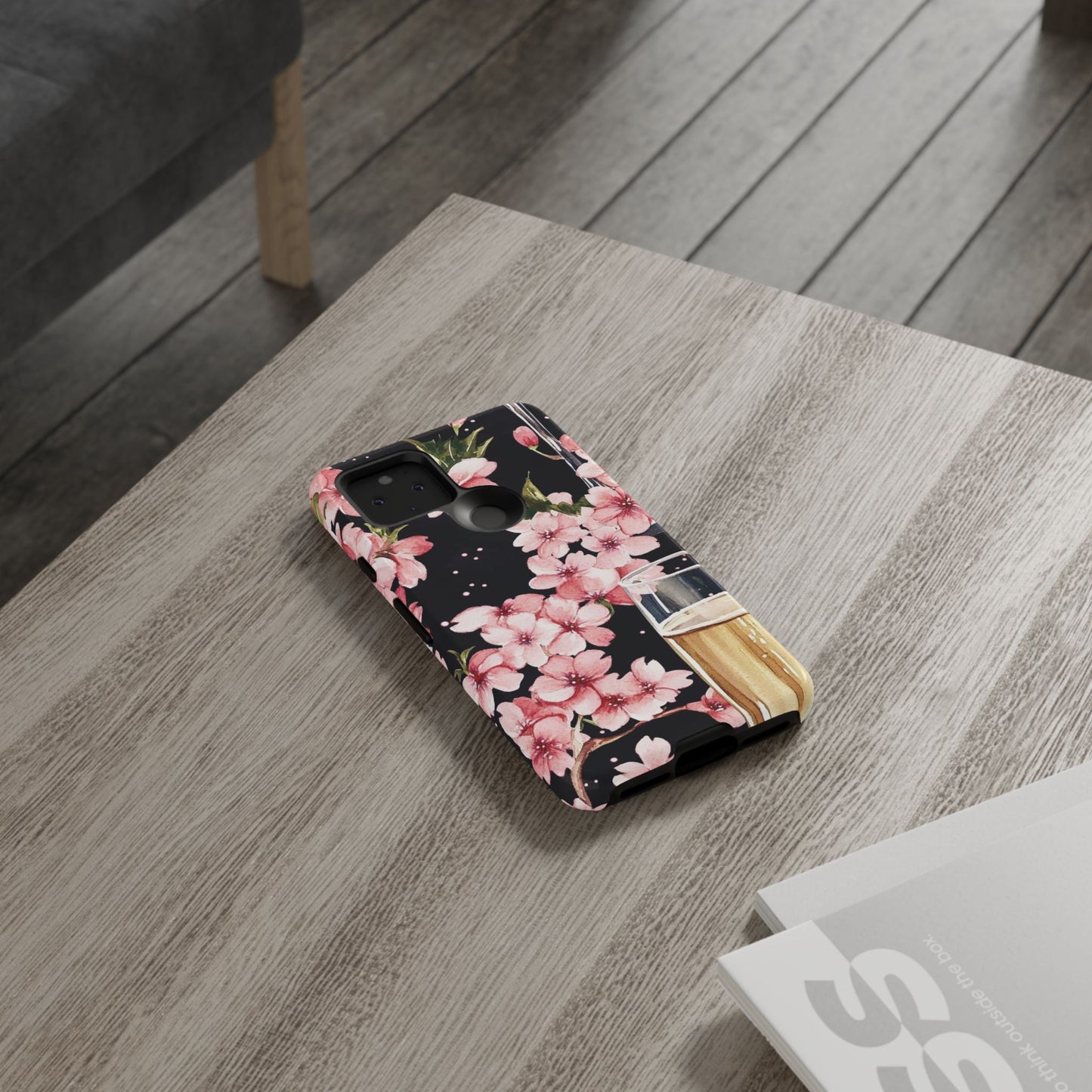 Chic Phone Case with Floral Design, Elegant Phone Cover for Women, Gift for Birthdays, Mother's Day, or Celebrations