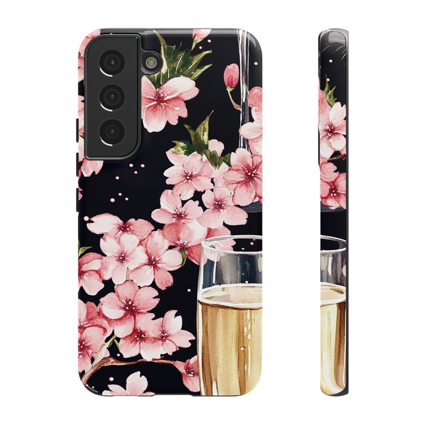 Chic Phone Case with Floral Design, Elegant Phone Cover for Women, Gift for Birthdays, Mother's Day, or Celebrations