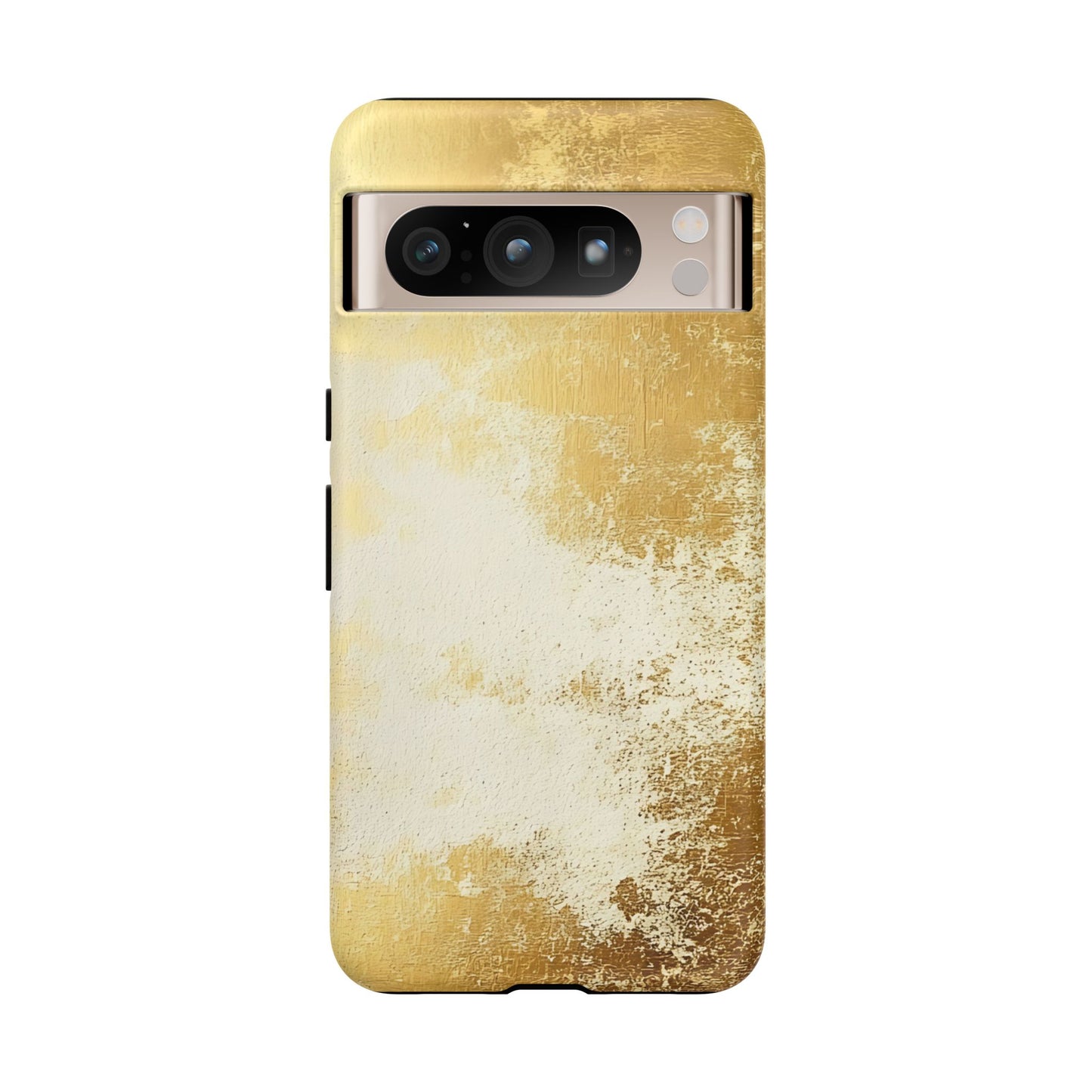 Stylish Phone Case - Gold Texture, Tough Cases, Protective Cover, Gift for Him, Glamorous Phone Accessory