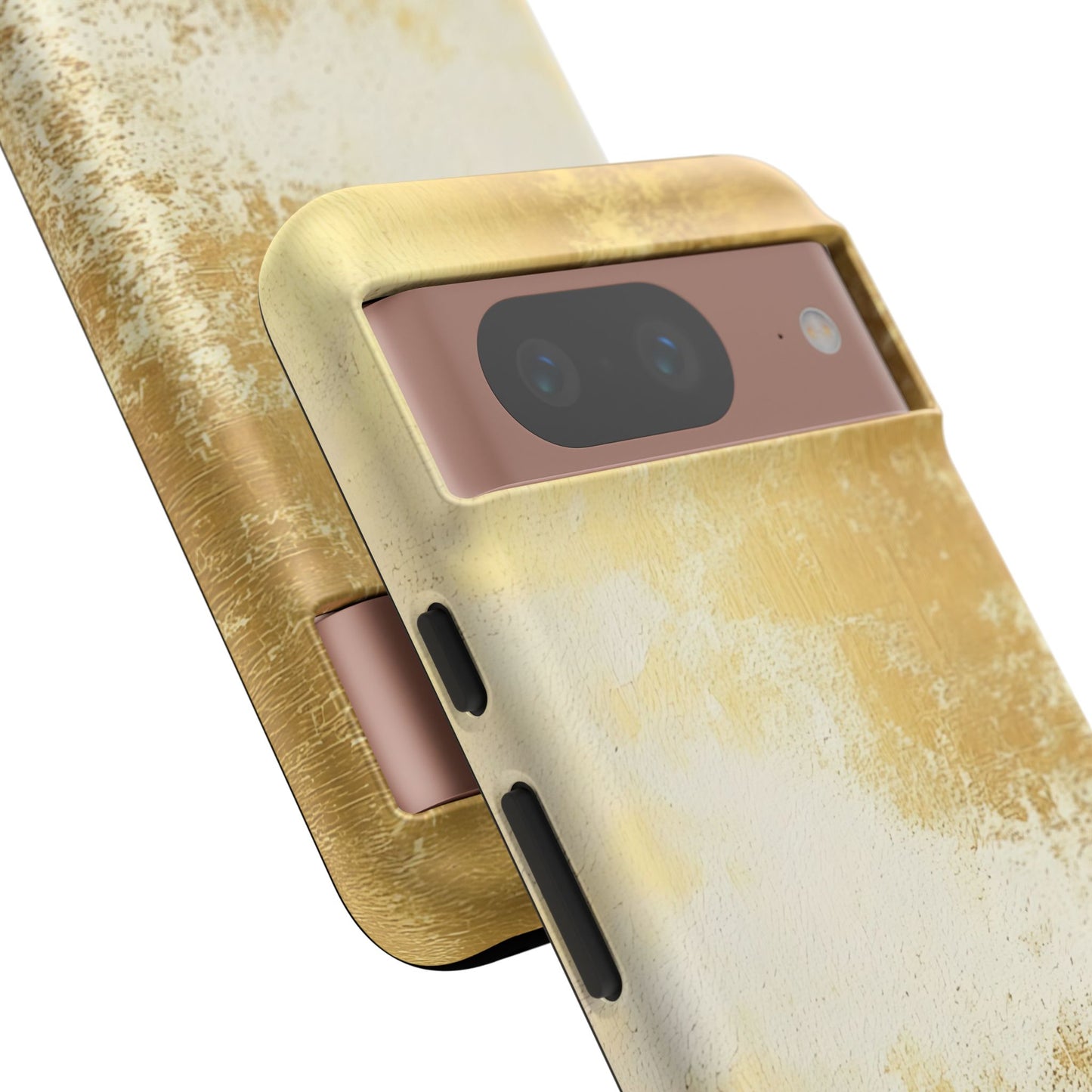 Stylish Phone Case - Gold Texture, Tough Cases, Protective Cover, Gift for Him, Glamorous Phone Accessory