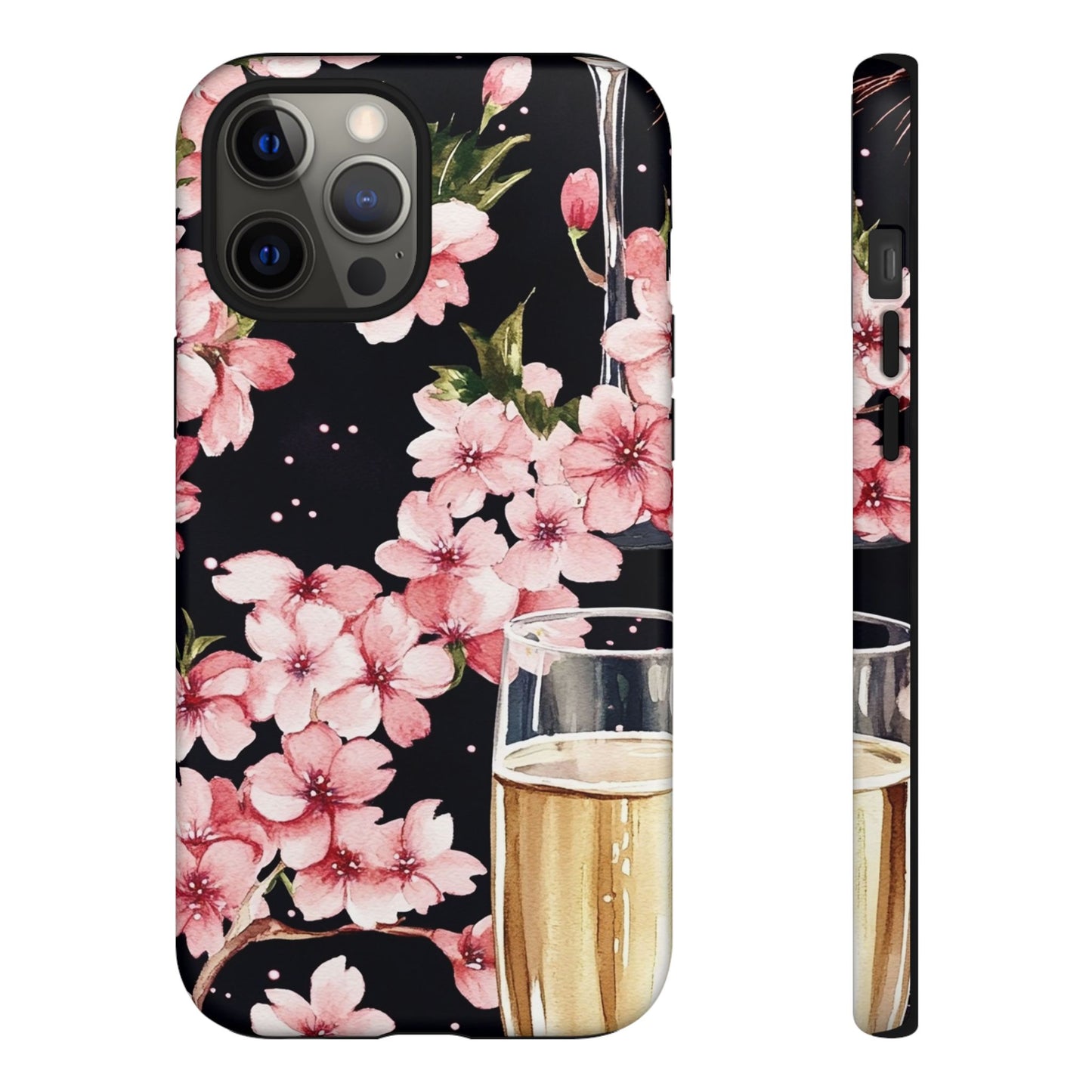Chic Phone Case with Floral Design, Elegant Phone Cover for Women, Gift for Birthdays, Mother's Day, or Celebrations