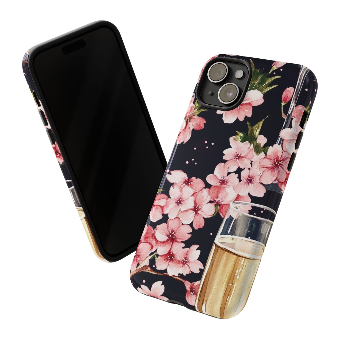 Chic Phone Case with Floral Design, Elegant Phone Cover for Women, Gift for Birthdays, Mother's Day, or Celebrations
