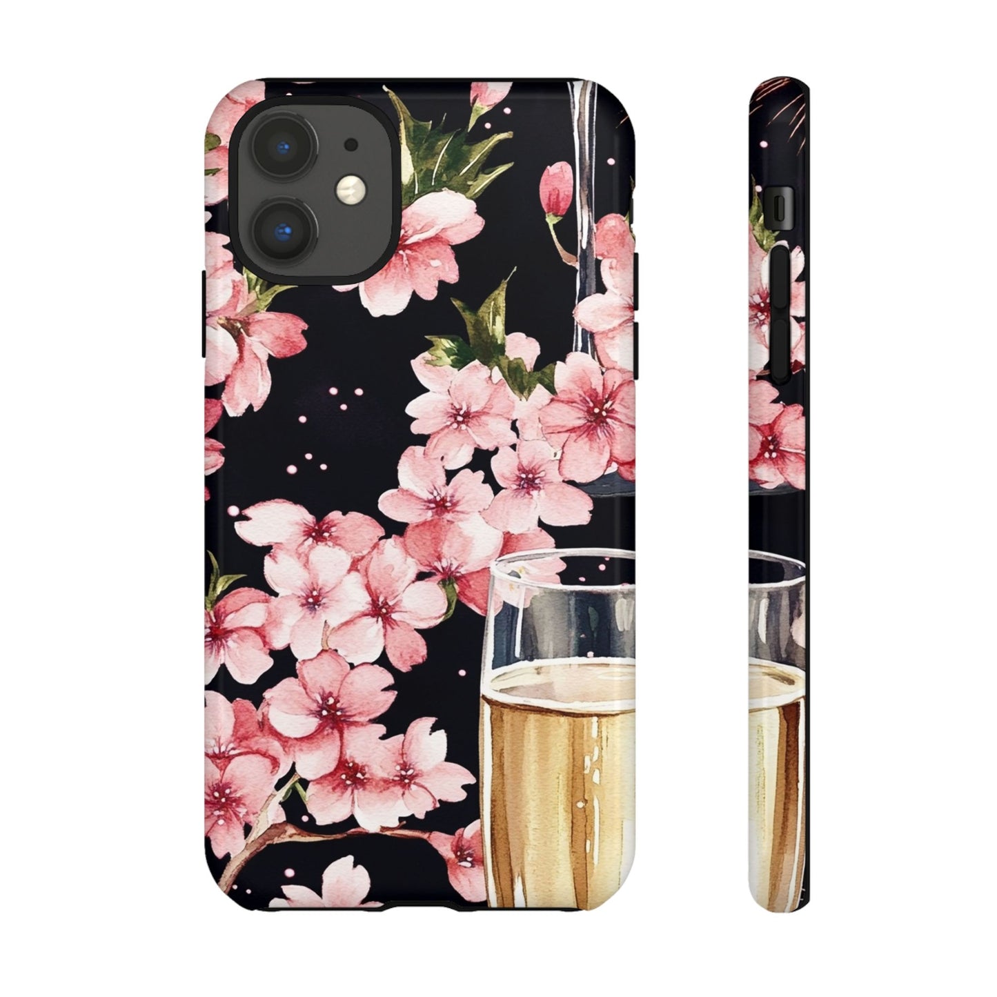 Chic Phone Case with Floral Design, Elegant Phone Cover for Women, Gift for Birthdays, Mother's Day, or Celebrations