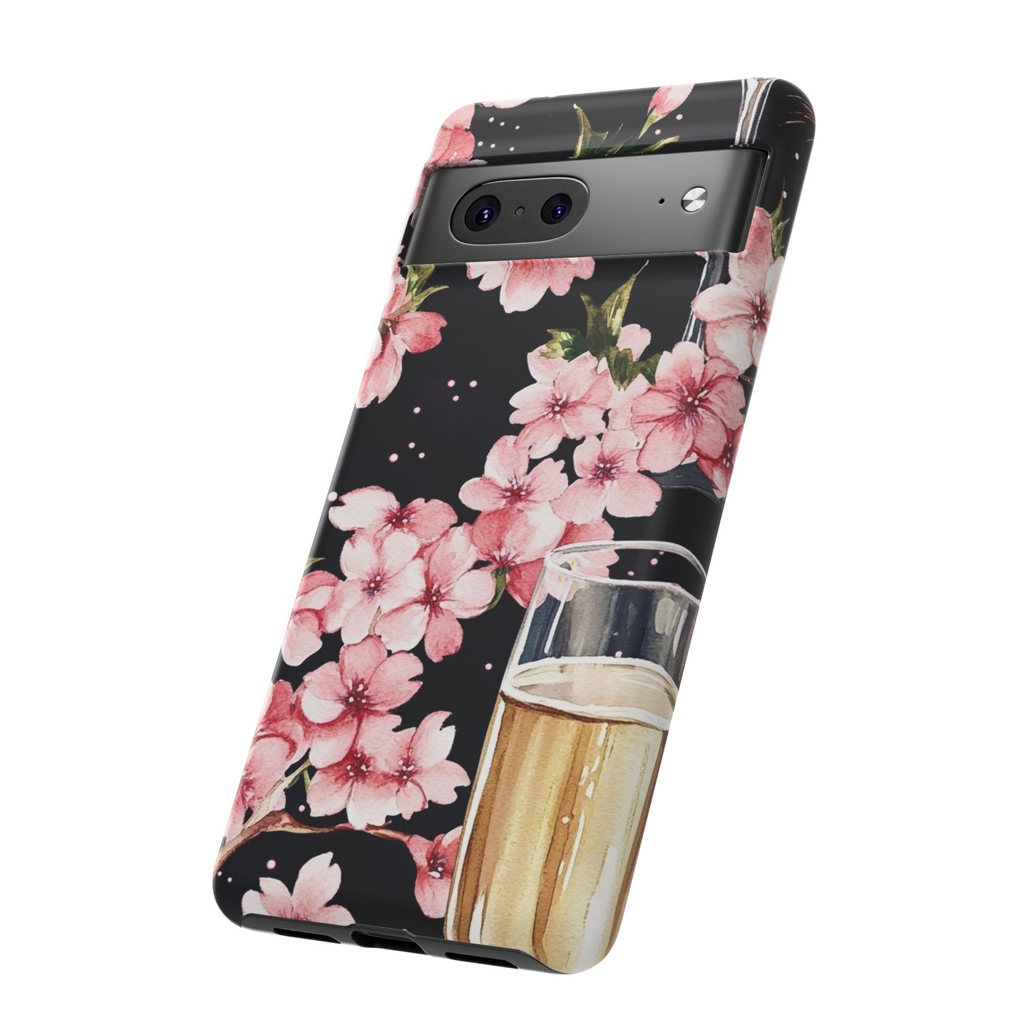 Chic Phone Case with Floral Design, Elegant Phone Cover for Women, Gift for Birthdays, Mother's Day, or Celebrations