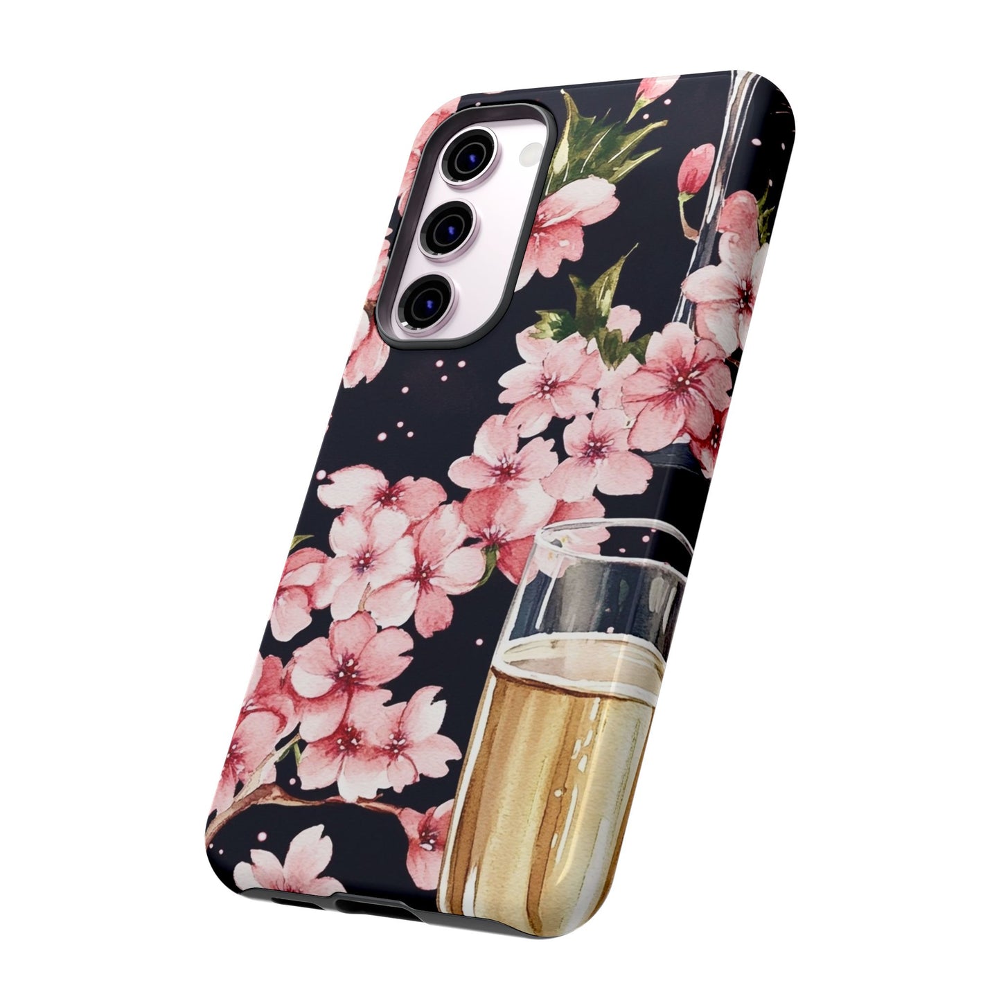 Chic Phone Case with Floral Design, Elegant Phone Cover for Women, Gift for Birthdays, Mother's Day, or Celebrations