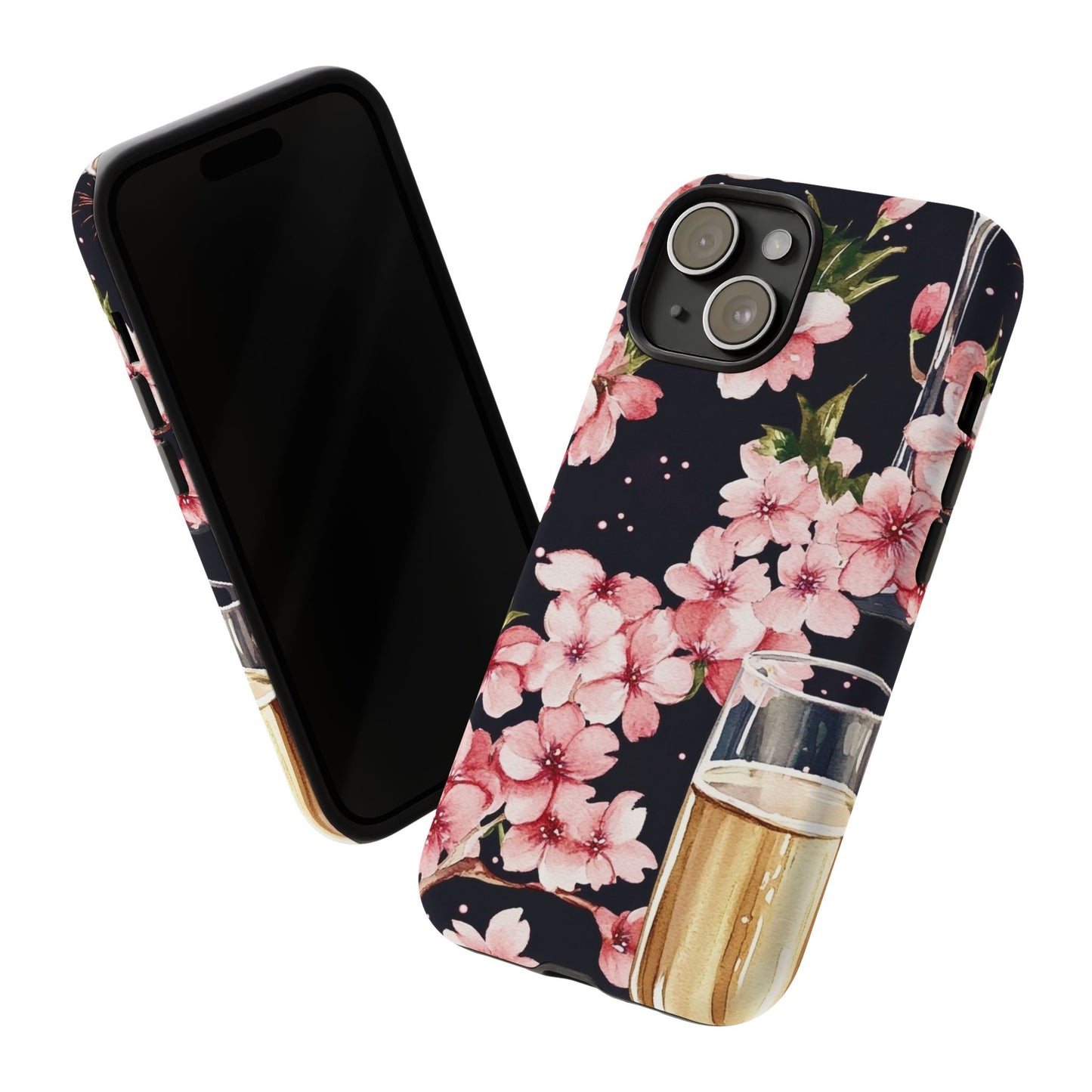 Chic Phone Case with Floral Design, Elegant Phone Cover for Women, Gift for Birthdays, Mother's Day, or Celebrations