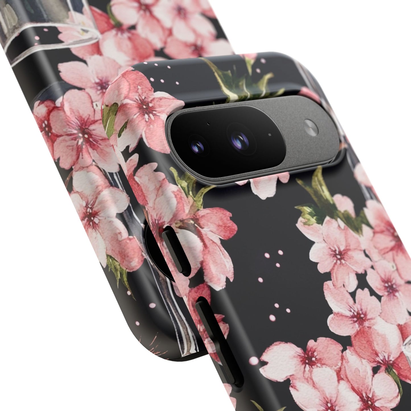 Chic Phone Case with Floral Design, Elegant Phone Cover for Women, Gift for Birthdays, Mother's Day, or Celebrations