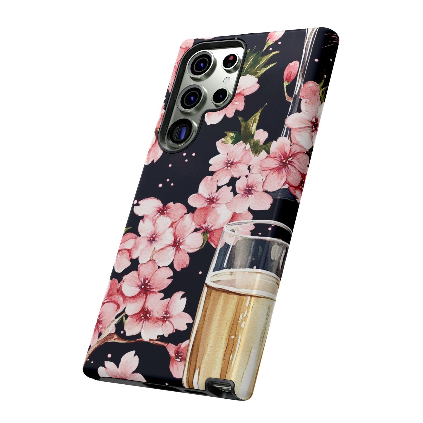 Chic Phone Case with Floral Design, Elegant Phone Cover for Women, Gift for Birthdays, Mother's Day, or Celebrations