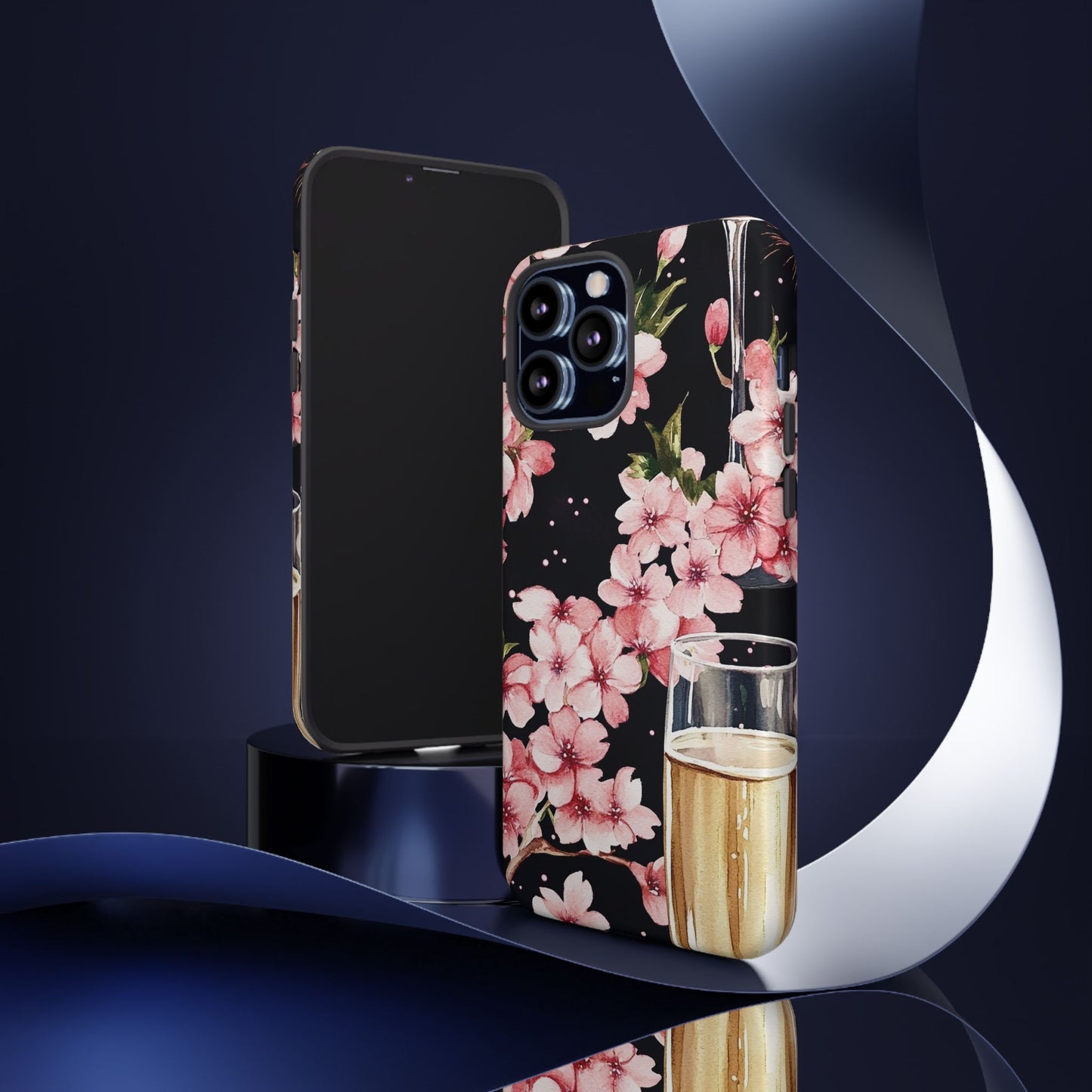 Chic Phone Case with Floral Design, Elegant Phone Cover for Women, Gift for Birthdays, Mother's Day, or Celebrations
