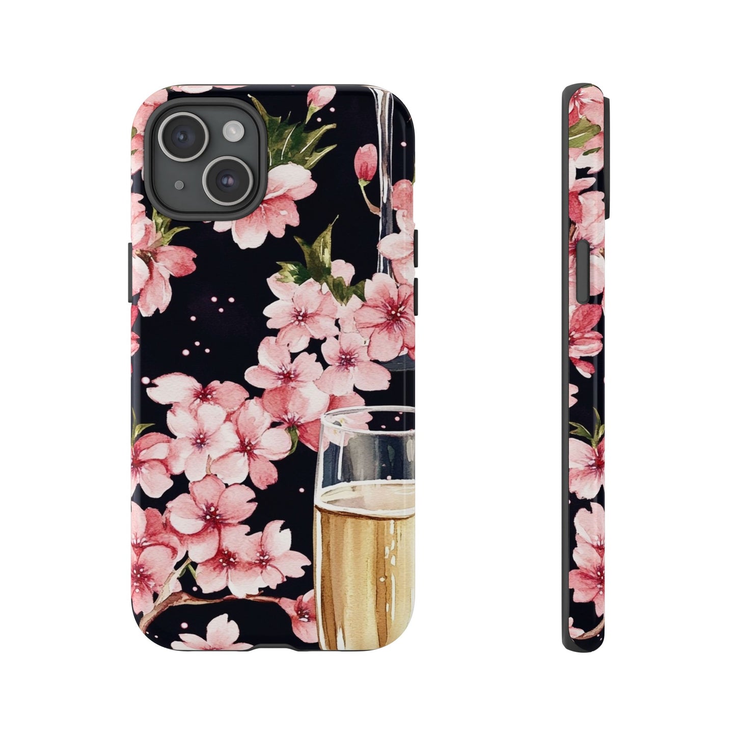 Chic Phone Case with Floral Design, Elegant Phone Cover for Women, Gift for Birthdays, Mother's Day, or Celebrations