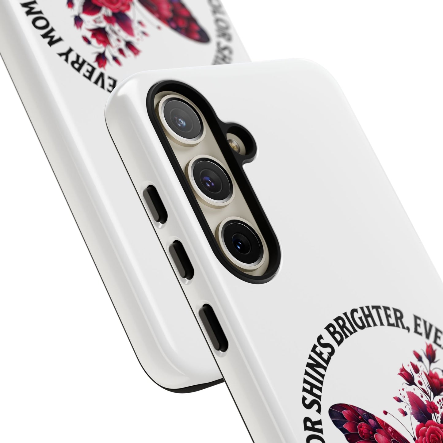 Artistic Phone Case with Butterfly and Quote, Gift for Nature Lovers, Stylish Accessory for All Occasions, Trendy Phone Cover, Floral [...]