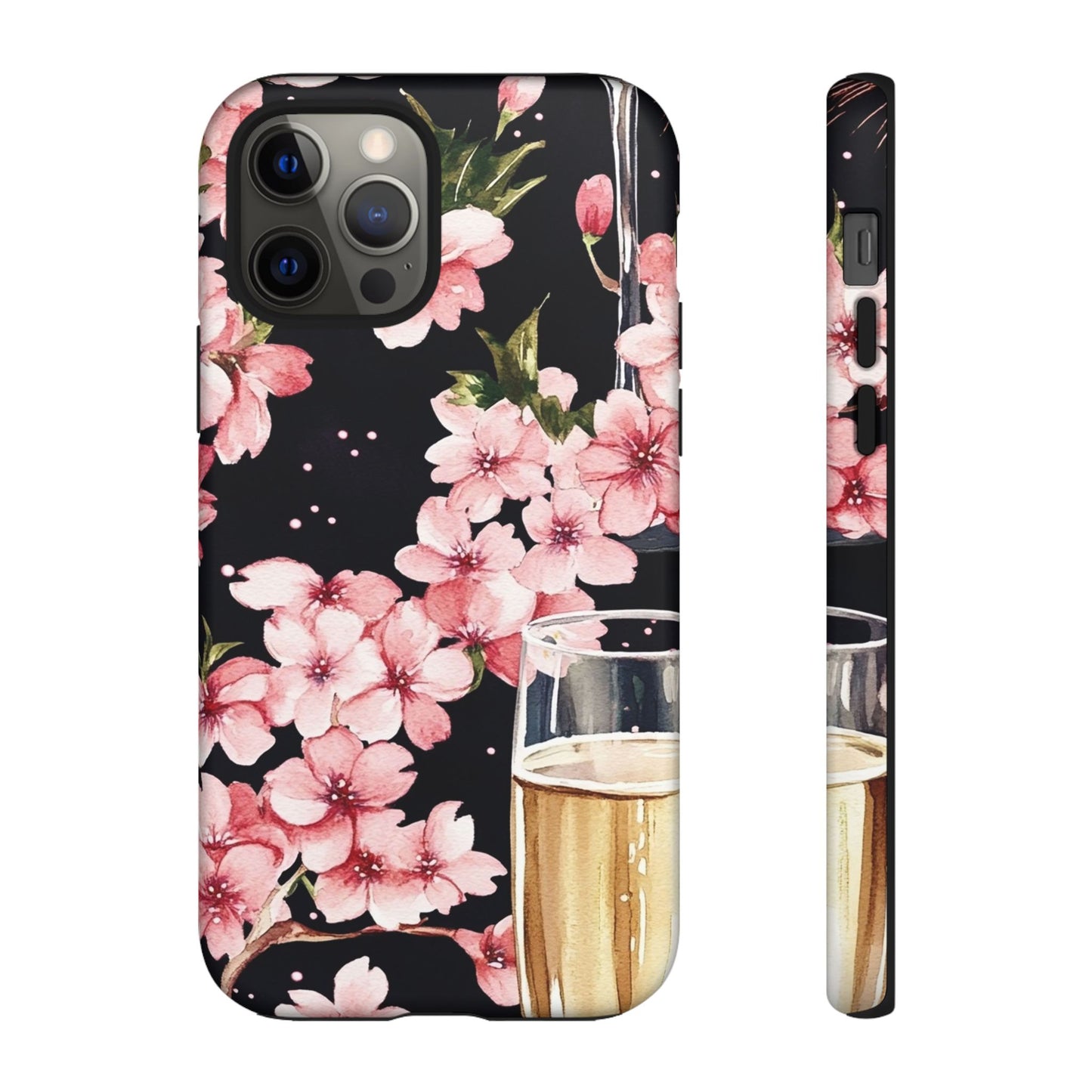 Chic Phone Case with Floral Design, Elegant Phone Cover for Women, Gift for Birthdays, Mother's Day, or Celebrations