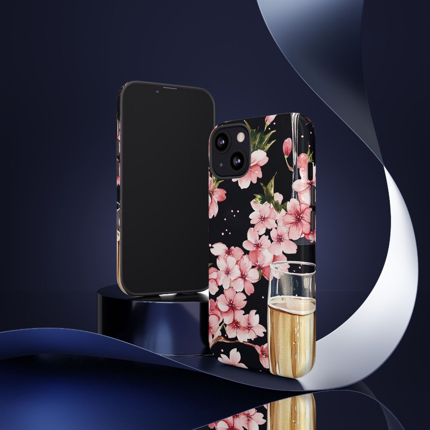 Chic Phone Case with Floral Design, Elegant Phone Cover for Women, Gift for Birthdays, Mother's Day, or Celebrations