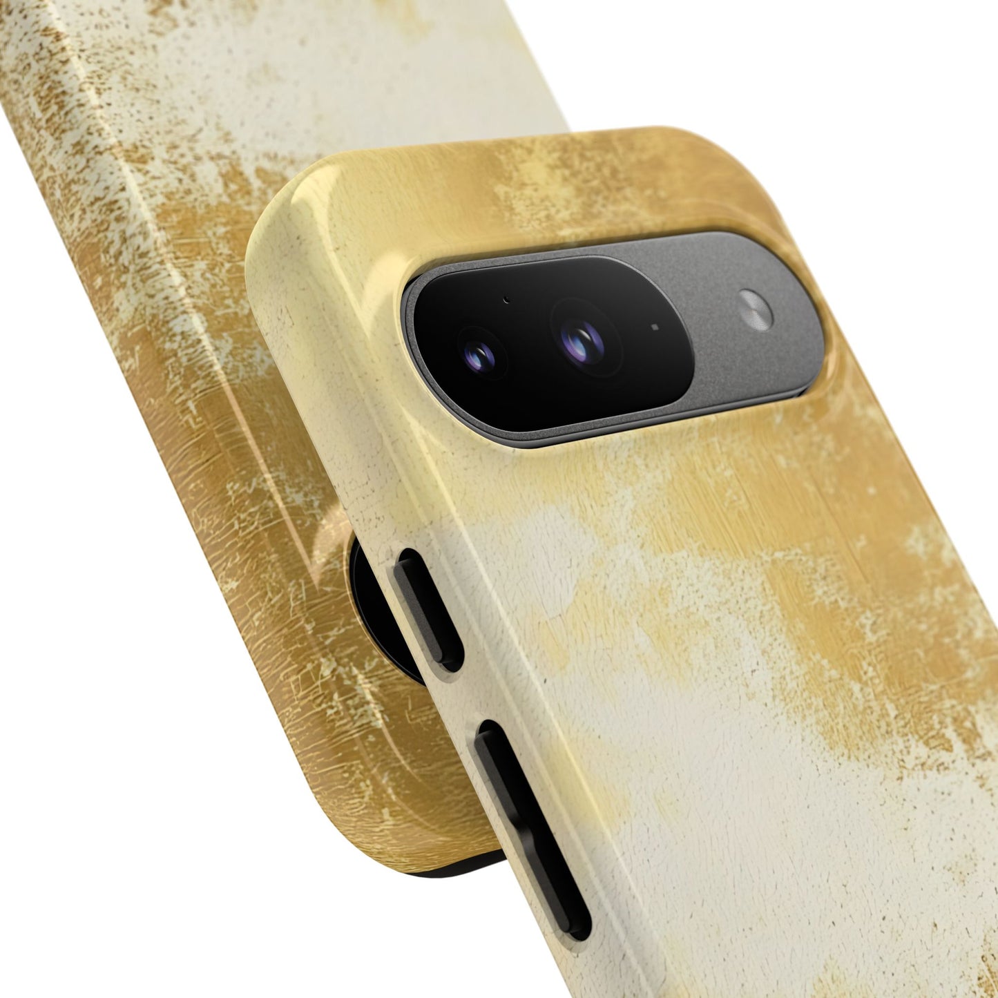 Stylish Phone Case - Gold Texture, Tough Cases, Protective Cover, Gift for Him, Glamorous Phone Accessory