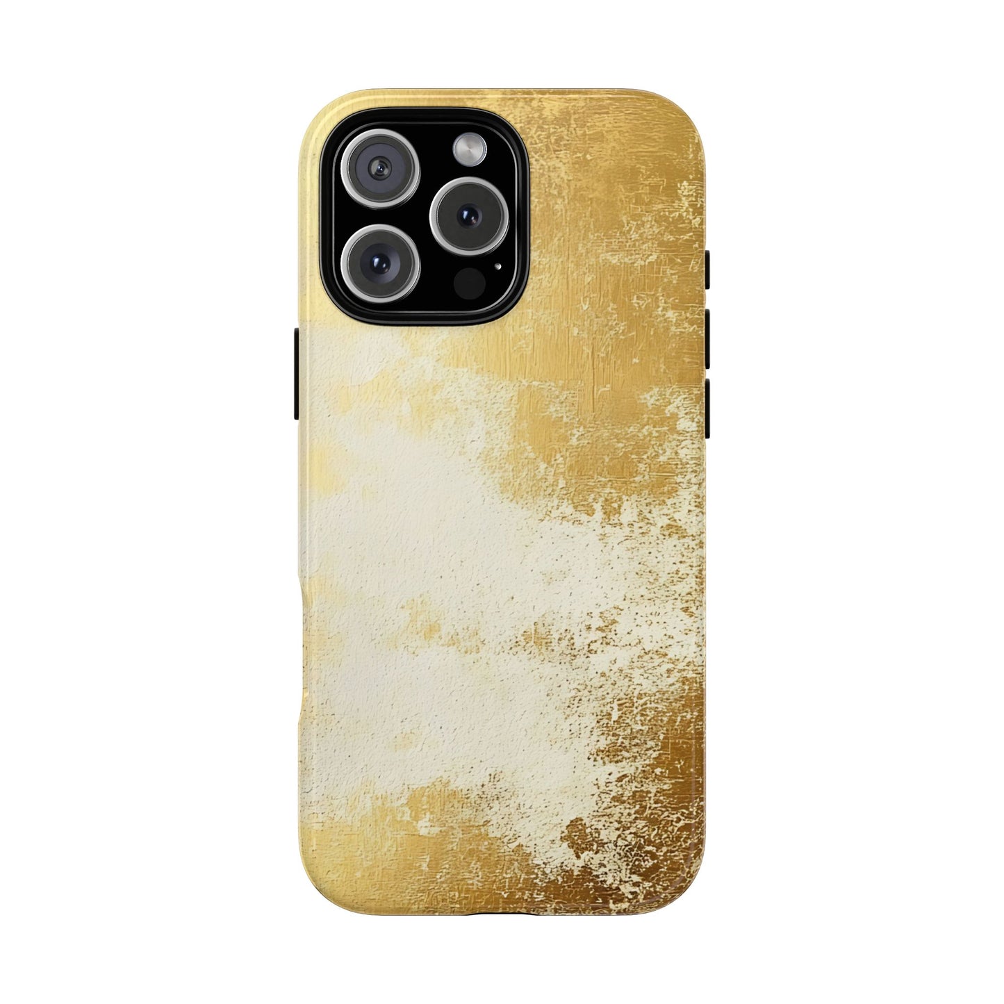 Stylish Phone Case - Gold Texture, Tough Cases, Protective Cover, Gift for Him, Glamorous Phone Accessory