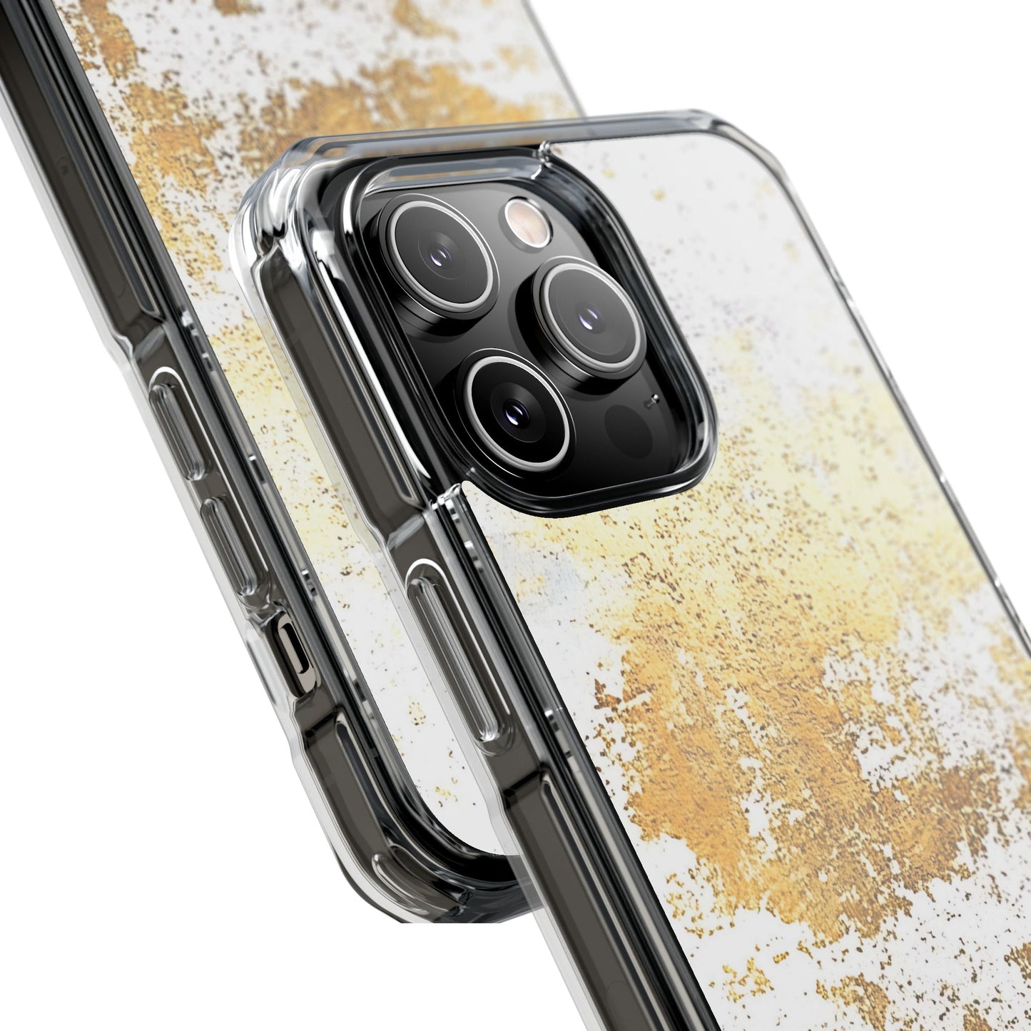 Stylish Magnetic Phone Case, Clear Impact Phone Cover, Unique Protective Case, Customizable Phone Accessory, Trendy Gift Idea