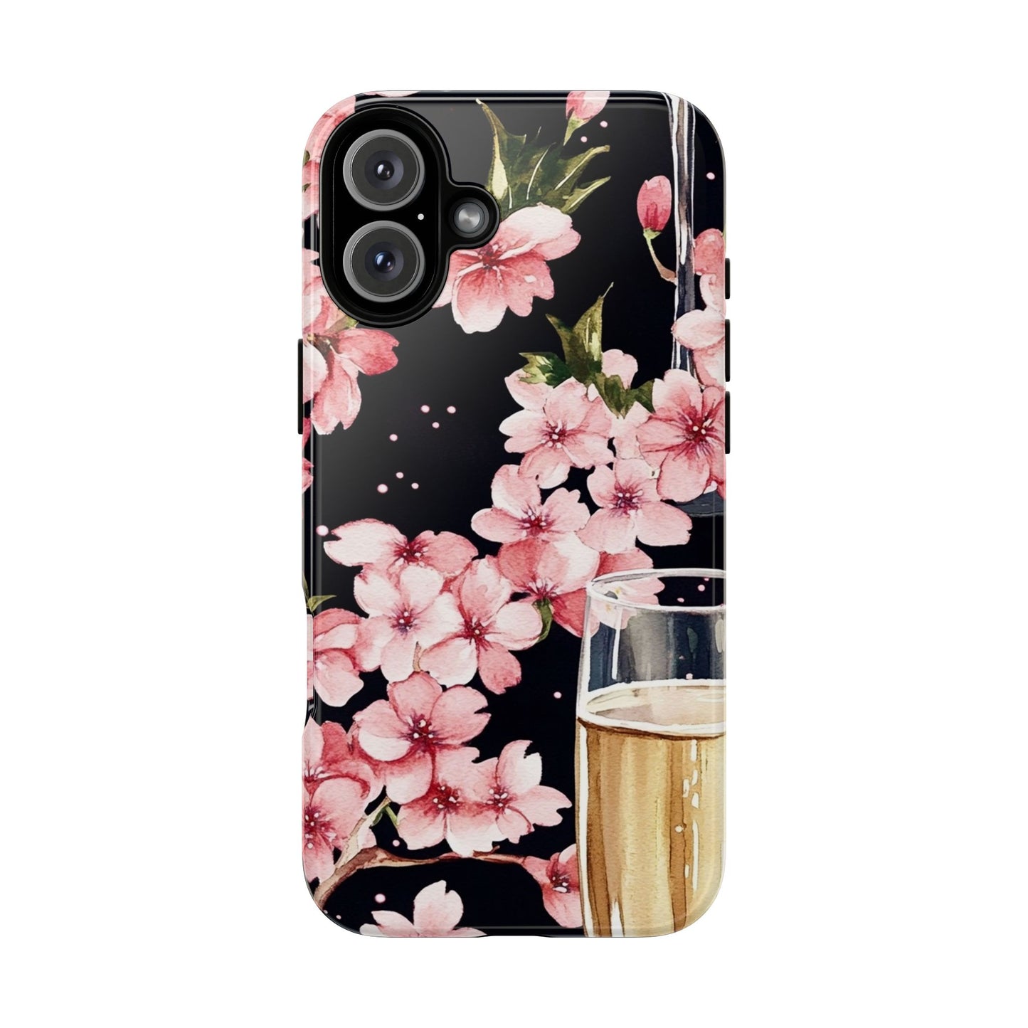 Chic Phone Case with Floral Design, Elegant Phone Cover for Women, Gift for Birthdays, Mother's Day, or Celebrations