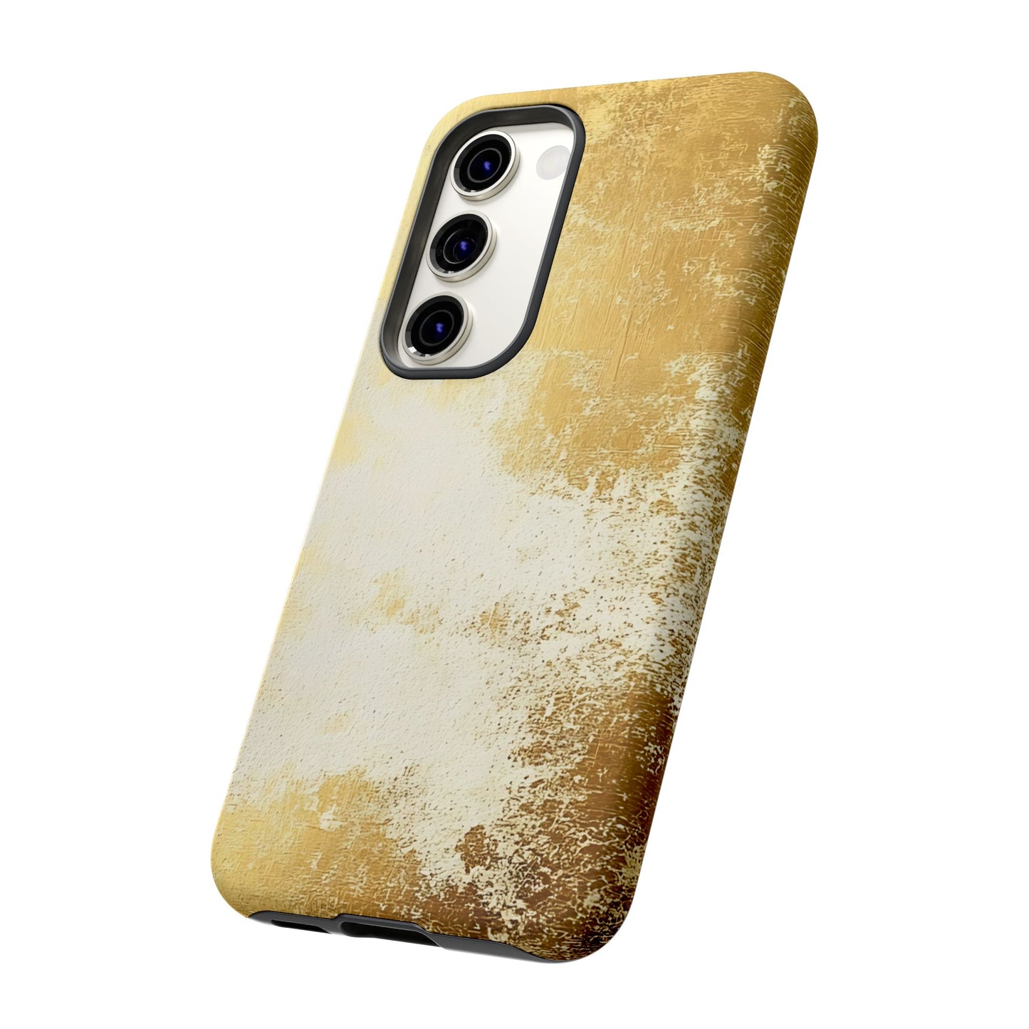 Stylish Phone Case - Gold Texture, Tough Cases, Protective Cover, Gift for Him, Glamorous Phone Accessory