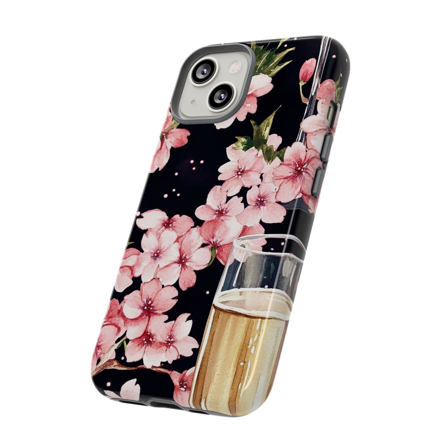 Chic Phone Case with Floral Design, Elegant Phone Cover for Women, Gift for Birthdays, Mother's Day, or Celebrations