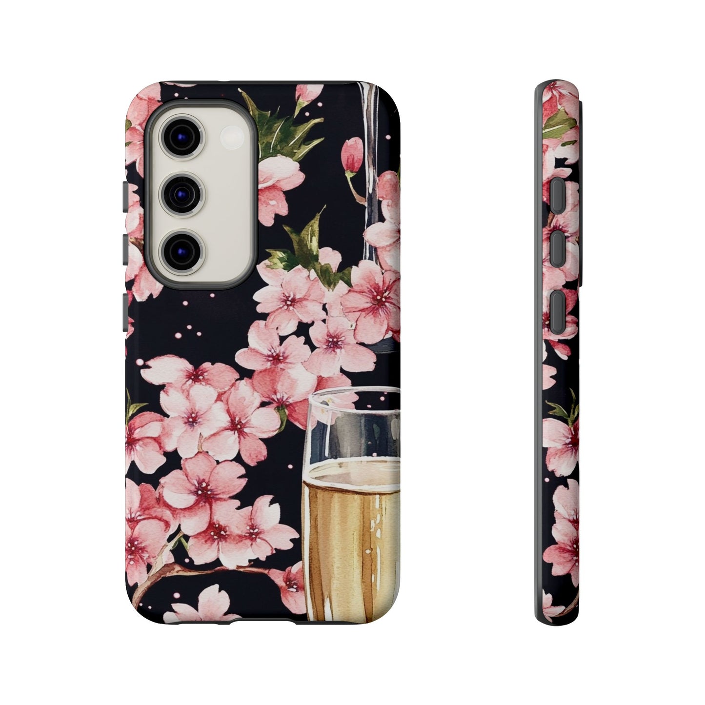 Chic Phone Case with Floral Design, Elegant Phone Cover for Women, Gift for Birthdays, Mother's Day, or Celebrations