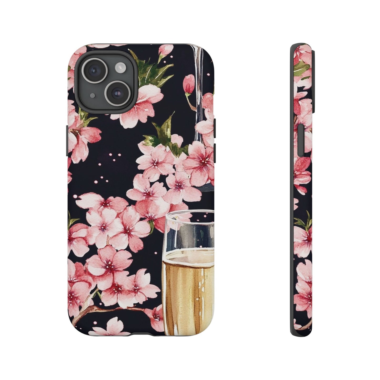 Chic Phone Case with Floral Design, Elegant Phone Cover for Women, Gift for Birthdays, Mother's Day, or Celebrations