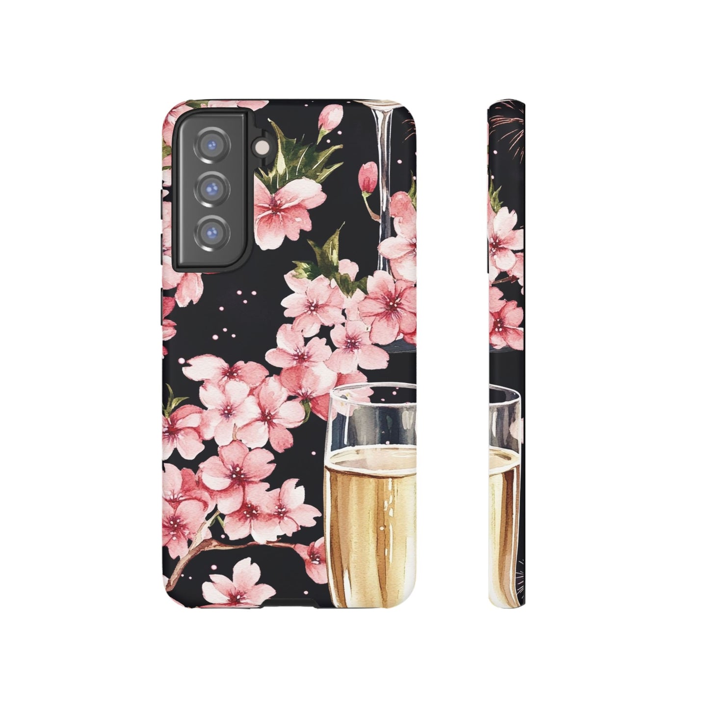 Chic Phone Case with Floral Design, Elegant Phone Cover for Women, Gift for Birthdays, Mother's Day, or Celebrations
