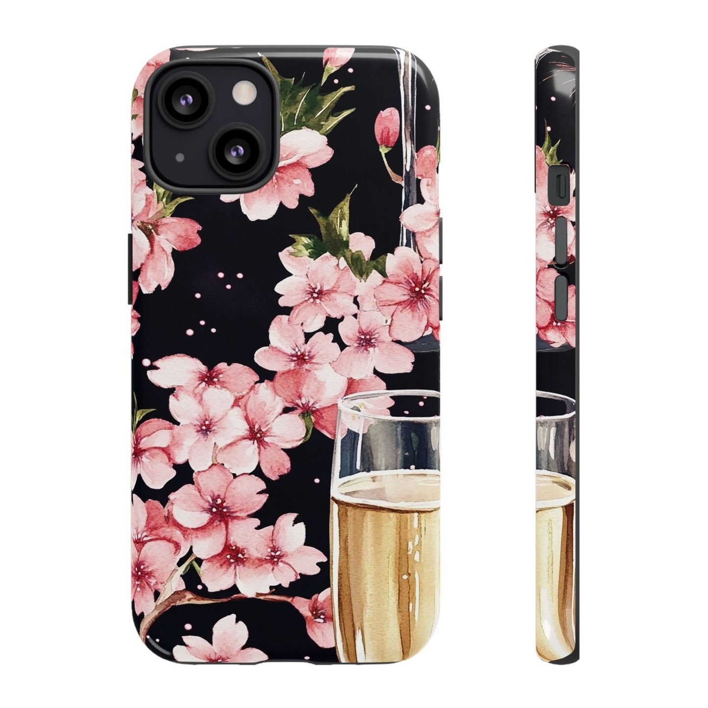 Chic Phone Case with Floral Design, Elegant Phone Cover for Women, Gift for Birthdays, Mother's Day, or Celebrations