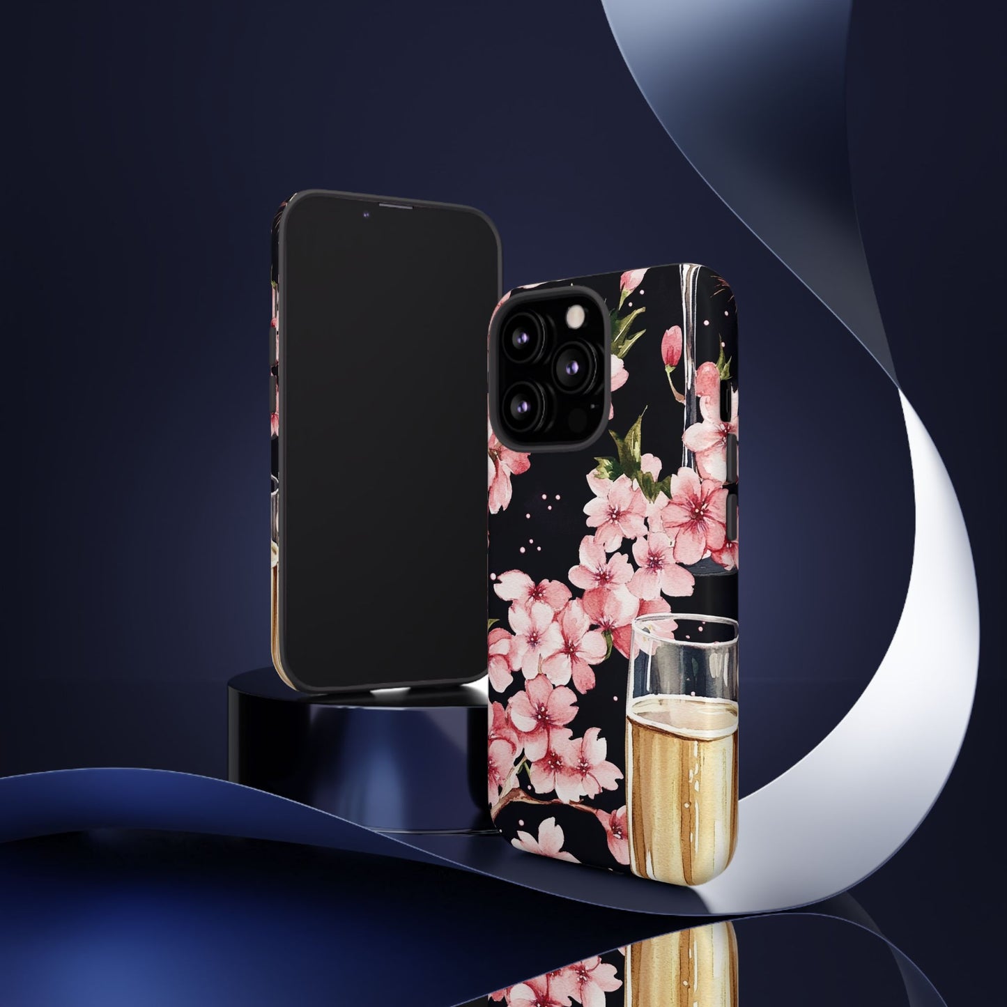 Chic Phone Case with Floral Design, Elegant Phone Cover for Women, Gift for Birthdays, Mother's Day, or Celebrations